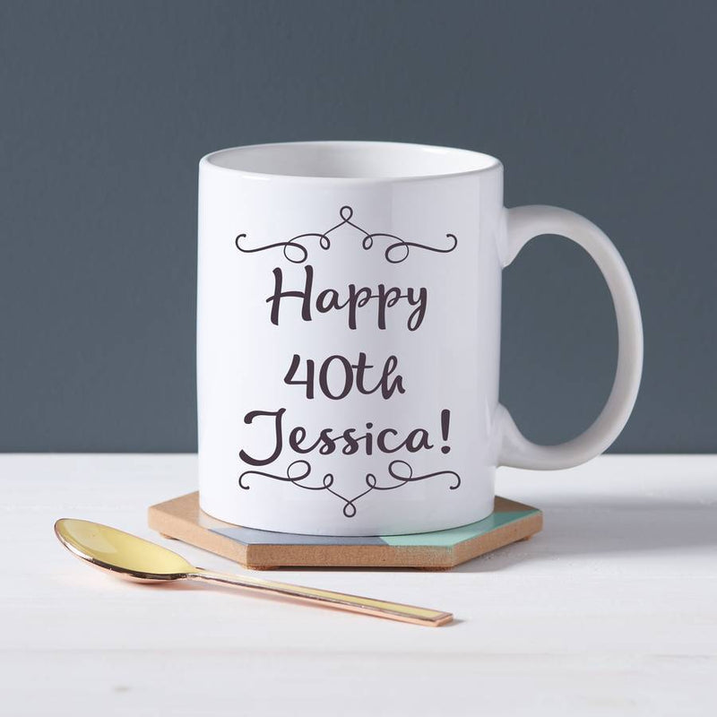 40th Birthday mug