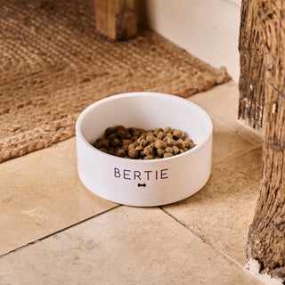 Personalised Bone Pet Bowl