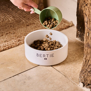 Personalised Bone Pet Bowl