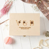personalised wedding keepsake box
