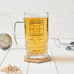 Personalised Brewmaster Beer glass