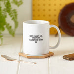 Personalised Father's Day Message Mug