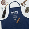 Personalised Can Be Found In Garage Father's Day Apron - Sunday's Daughter