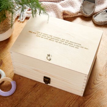 Personalised Children's Keepsake Box
