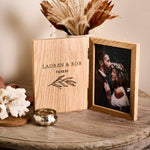 Personalised Couples Book Photo Frame