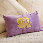 Personalised Couples Initial Heart Cushion - Sunday's Daughter