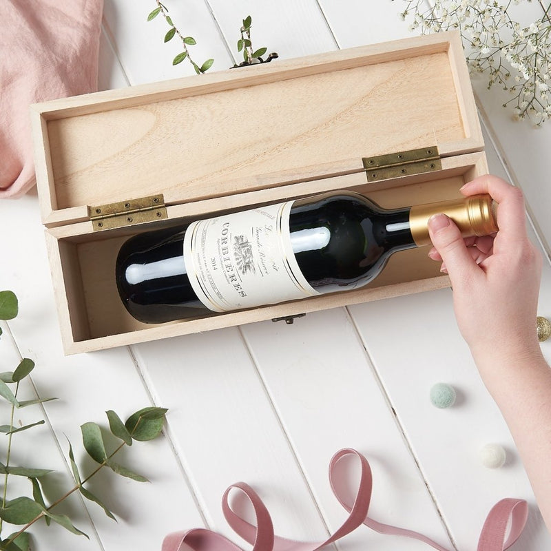 Personalised Couples Wine Box - Sunday's Daughter