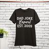 Personalised Dad Joke Expert Father's Day T-Shirt - Sunday's Daughter
