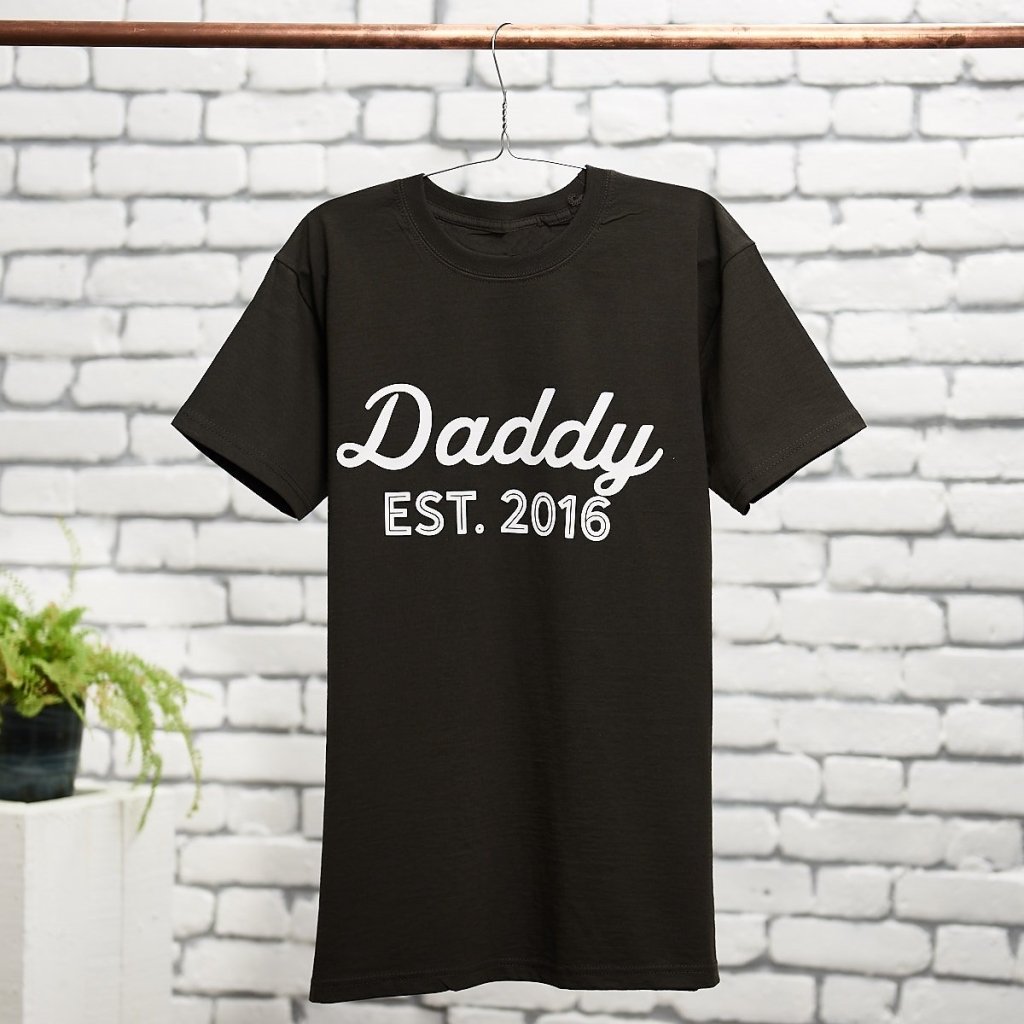 Personalised Dad's Father's Day T-Shirt - Sunday's Daughter