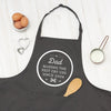 Personalised Dad The Best Cooking Apron - Sunday's Daughter