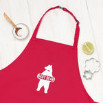 Personalised Daddy Bear And Baby Bear Apron Set - Sunday's Daughter