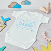 Personalised Daddy Hearts First Father's Day Baby Grow - Sunday's Daughter