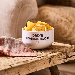 Personalised Dad's Snack Bowl