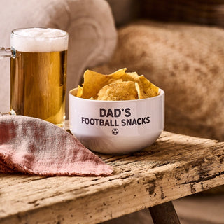 Personalised Dad's Snack Bowl