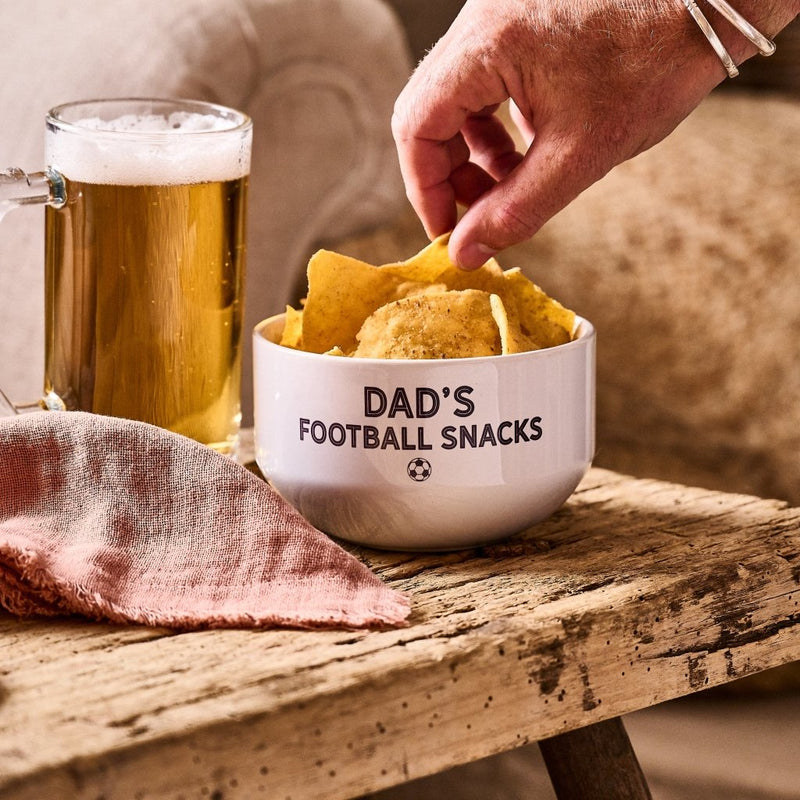 Personalised Dad's Snack Bowl