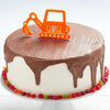 Personalised Digger Birthday Cake Topper - Sunday's Daughter