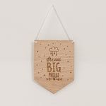 Personalised Dream Big Wooden Plaque - Sunday's Daughter
