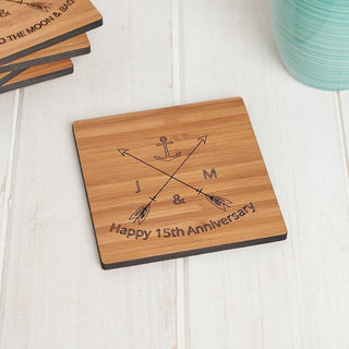 Personalised Engagement Coaster Set - Sunday's Daughter