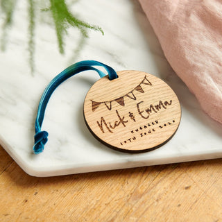 Personalised Engagement Hanging Keepsake - Sunday's Daughter