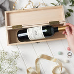 Personalised Engagement Wine Box - Sunday's Daughter