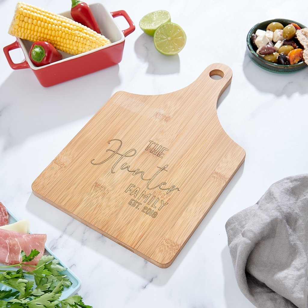 Personalised Family Chopping Board - Sunday's Daughter