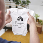 Personalised First Father's Day Baby Grow - Sunday's Daughter