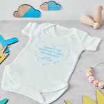 Personalised First Mother's Day Babygrow for Grandma- Sunday's Daughter