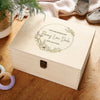 Personalised Floral Christening Gift Box - Sunday's Daughter