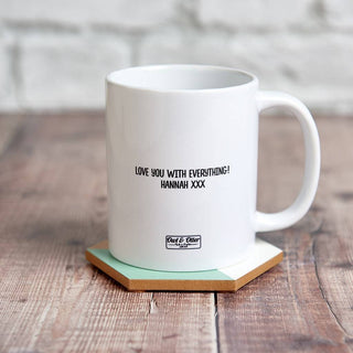 Mug back Message - Sunday's Daughter