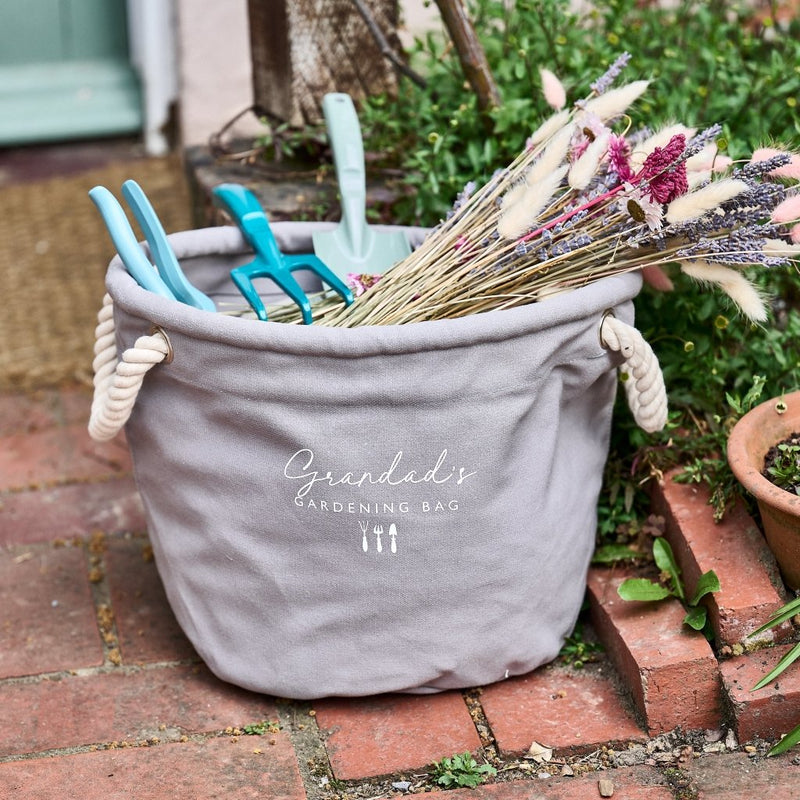 Personalised Gardening Tools Storage Basket - Sunday's Daughter