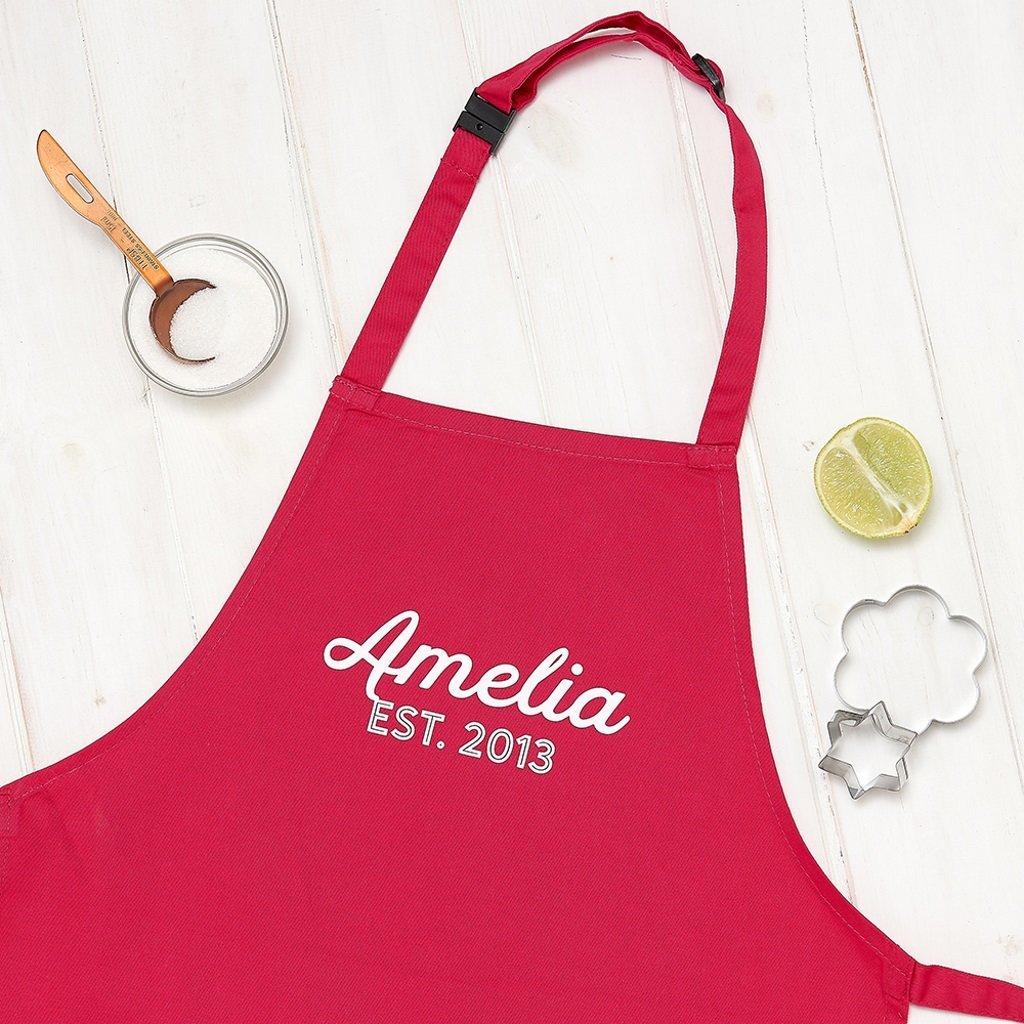 Personalised Grandad And Child Father's Day Apron Set - Child's apron - Sunday's Daughter