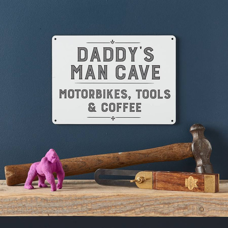Personalised Grandad Shed Father's Day Sign - Sunday's Daughter