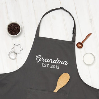 Personalised Grandma And Child Apron Set - Sunday's Daughter