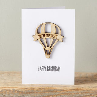 Personalised Hot Air Balloon Card - Sunday's Daughter