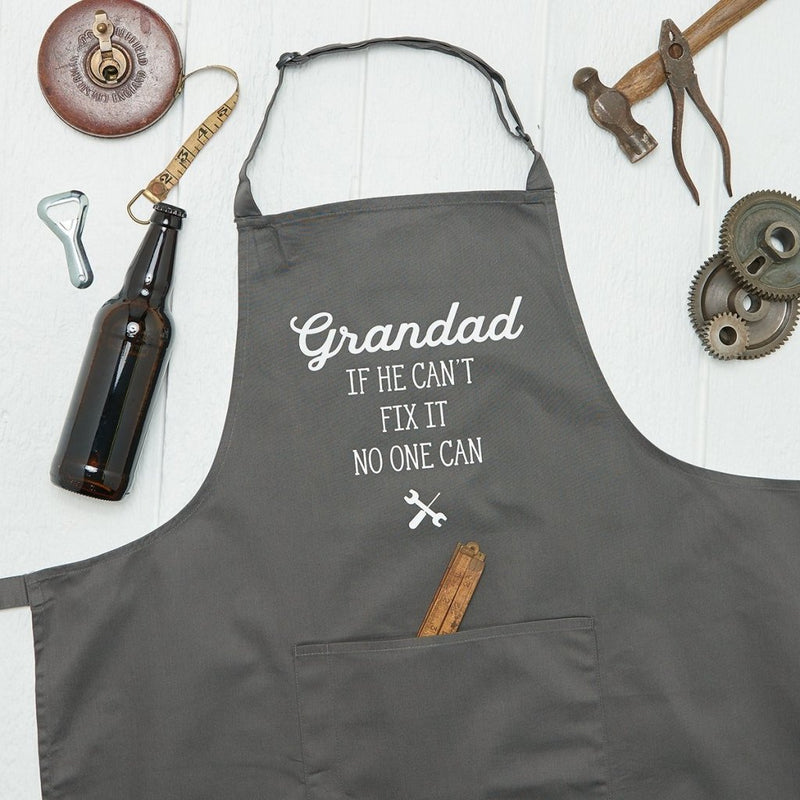 Personalised If He Can't Fix It No One Can Apron - Sunday's Daughter