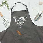 Personalised King Of The Garden Apron - Sunday's Daughter