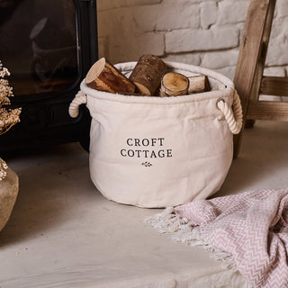 Personalised Log Storage Basket - Sunday's Daughter