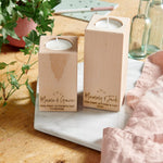 Personalised Mother’s Day Wooden Candle Holder - Sunday's Daughter