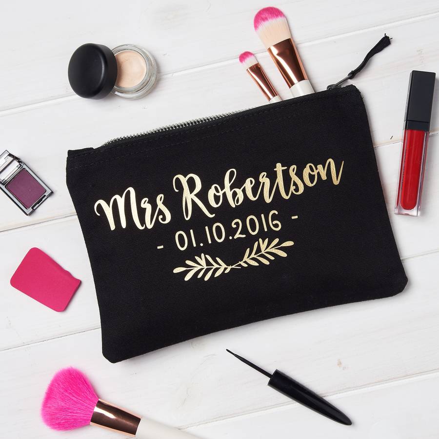 Personalised discount mrs bag