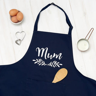 Personalised Mum Laurel Wreath Apron - Sunday's Daughter