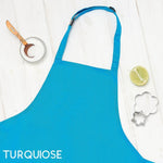 Childs Turquoise Apron - Sunday's Daughter