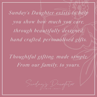 About us - Sunday's Daughter