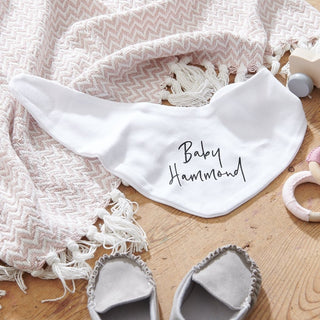 Personalised New Baby Bib - Sunday's Daughter