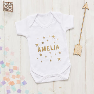 Personalised New Baby Stars Gift Set - Sunday's Daughter