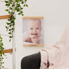 Personalised New Born Wooden Photo Hanger - Sunday's Daughter