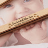 Personalised New Born Wooden Photo Hanger - Sunday's Daughter