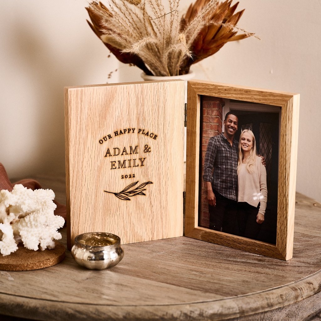Personalised New Home Book Photo Frame