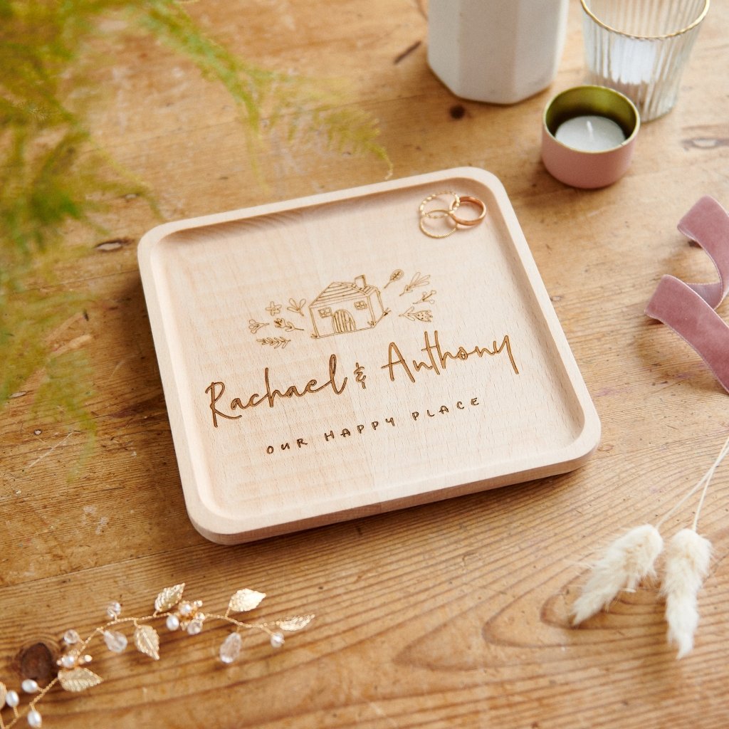 Personalised New Home Trinket Tray - Sunday's Daughter