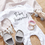 Personalised Newborn Sleepsuit - First Mother's Day gift - unday's Daughter
