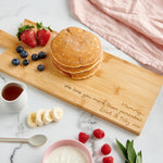Personalised Pancake Serving Board - Mother's Day gifts -  Sunday's Daughter